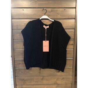 NEW SCANDAL ITALY women's heather sweater in black